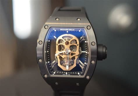 richard mille skull tourbillon replica|richard mille skull watch price.